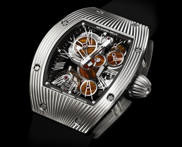 Replica Richard Mille RM 018 Hommage to Boucheron White Gold Watch